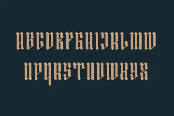 Salamon Kane Blackletter Display Font