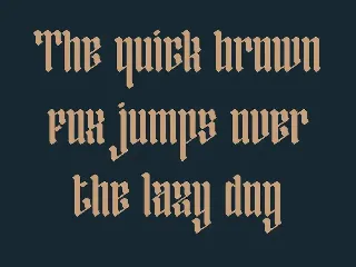 Salamon Kane Blackletter Display Font