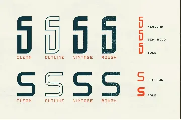 Gibsons Outline font