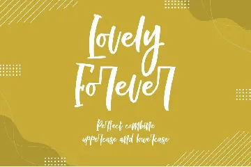 Lovely Forever font