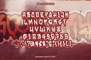 Boostery font