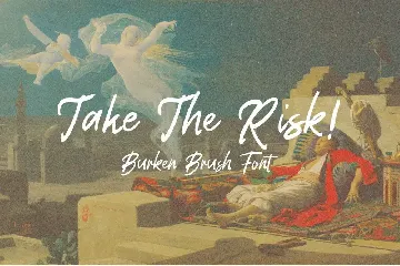 Burken Brush font