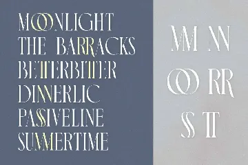 Luxoorea - Stylish Display Serif font