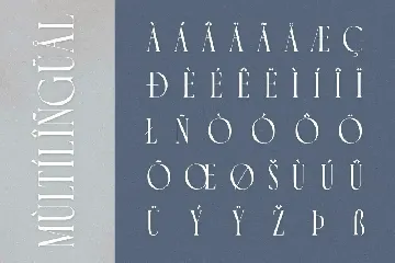 Luxoorea - Stylish Display Serif font