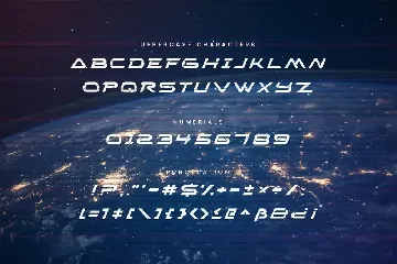 Cascade - Futuristic Display Typeface font