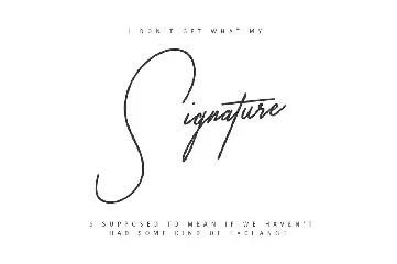 Birocratic Signature Typeface font