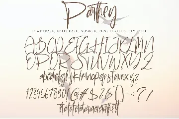 Parthey font