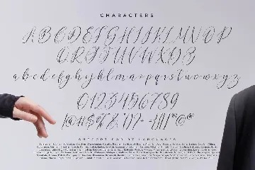 Chatter Filled font