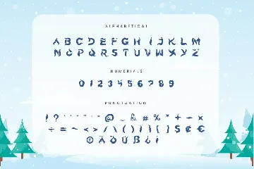 Iceberg - Cold Unique Display Typeface font