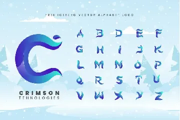 Iceberg - Cold Unique Display Typeface font