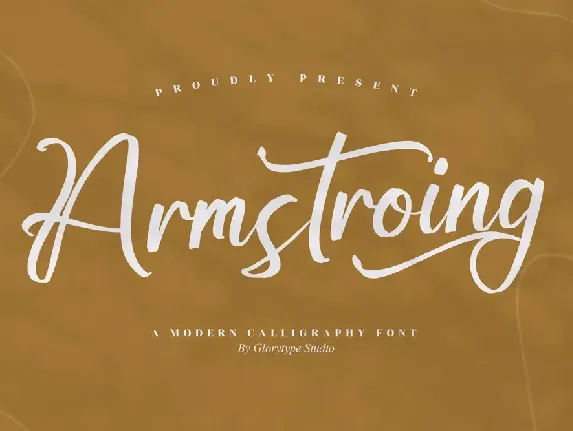 Armstroing Modern Calligraphy Font