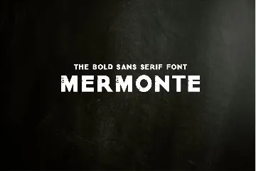 Mermonte - Bold Font