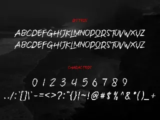 Smoot Blood font