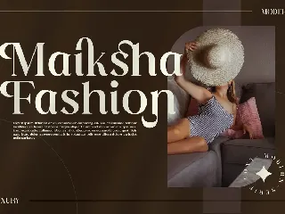 Dishta Bikailen Serif Font