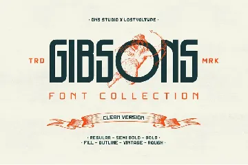 Gibsons Regular font