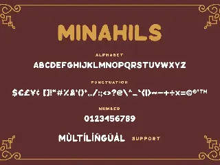 Minahils Font