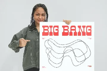 Big Bang Display Retro Font