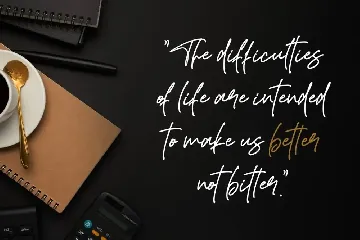 Bettanesia - Beautiful Handwritten font