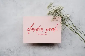 Wistonia Signature font