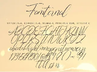 Famternal font