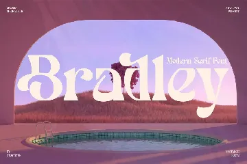 Bradley Modern Serif Font