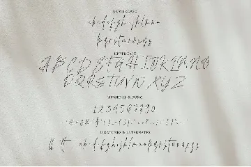 Sindupen Signature font