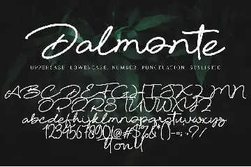 Dalmonte font