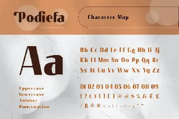 Podiefa Font