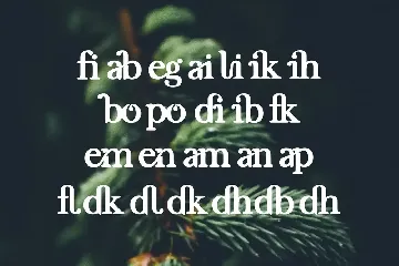 Mabegaili modern serif font