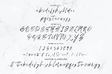 Austand - Handwritten Signature font