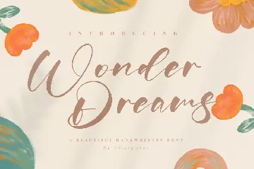 Wonder Dreams Handwritten Font