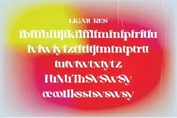 Swomun - Bold Serif font