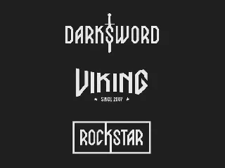 DarkSword Font