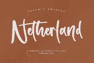 Netherland Modern Handwritten Font