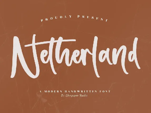 Netherland Modern Handwritten Font