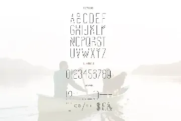 Forest Line Font Condensed