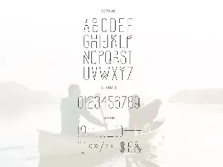 Forest Line Font Condensed