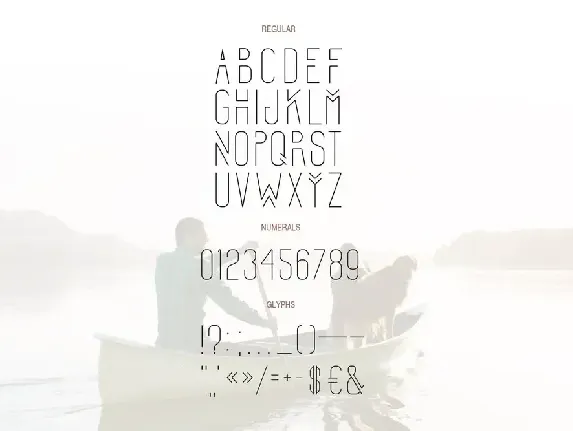 Forest Line Font Condensed