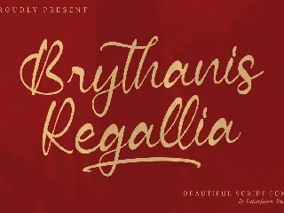 Brythanis Regallia Script Font