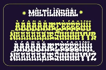 Bubble Krabby - Bubble Display Font