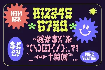 Bubble Krabby - Bubble Display Font