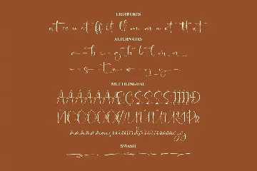 Rahiga Adrilina Handwritten Font