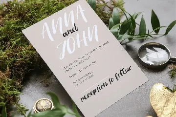 Summer Playlist Modern Calligraphy Font