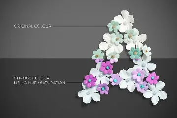 Aloa - Flower Font