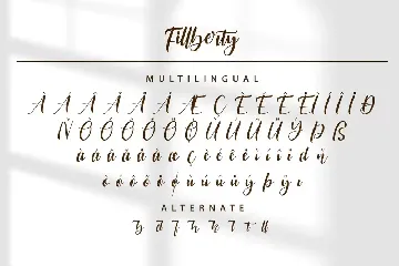 Fillberty Font