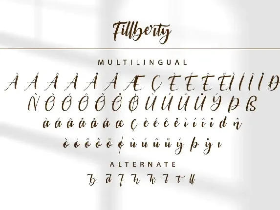 Fillberty Font