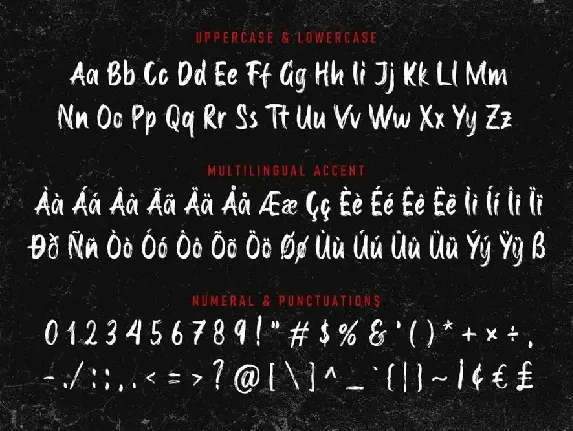 The Heista Killer - Handwritten Brush font