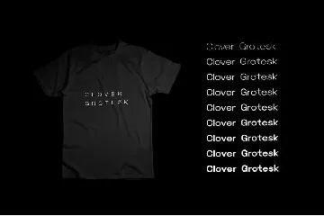 Clover Grotesk - Modern Typeface font