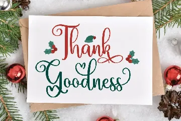 Christmas font