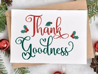 Christmas font